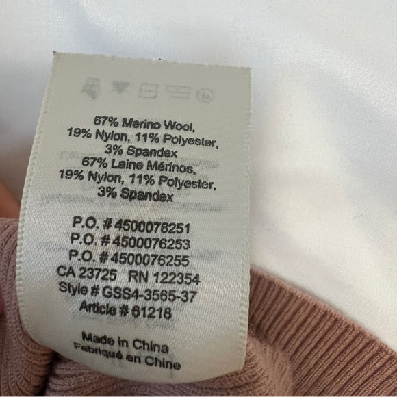 Wilfred off the shoulder sweater in size small in dark blush - Picture 13 of 15